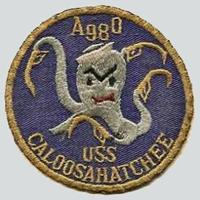 USS Caloosahatchee (AO-98) old style patch